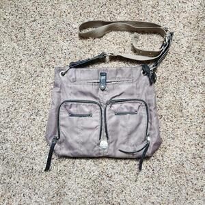 Franco Sarto Stylish Gray Crossbody Bag